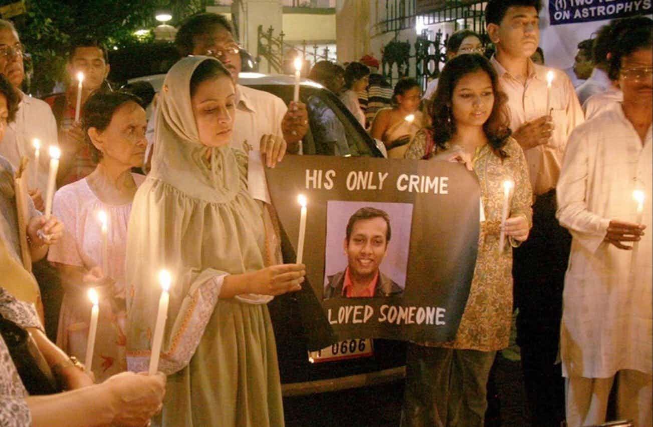 Vigil in remembrance of Rizwanur Rahman (Twitter)