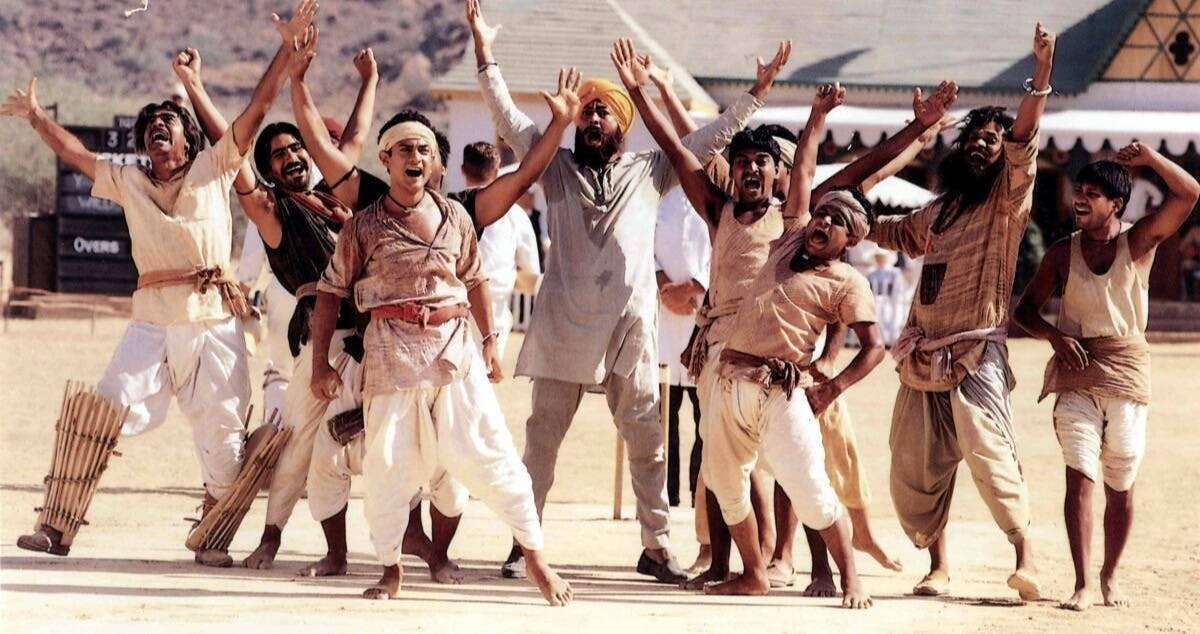The cricketers in Lagaan