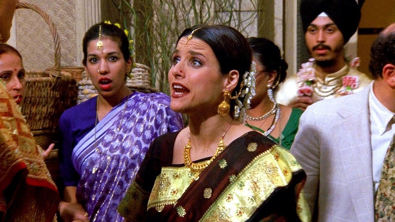 Julia Louis-Dreyfus in “The Betrayal,” which aired November 20, 1997 (Seinfeld)