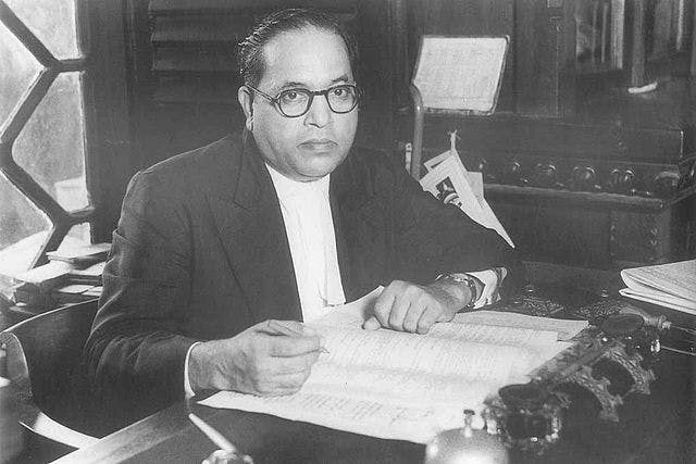 Dr. B.R. Ambedkar in 1950 (Wikimedia Commons)