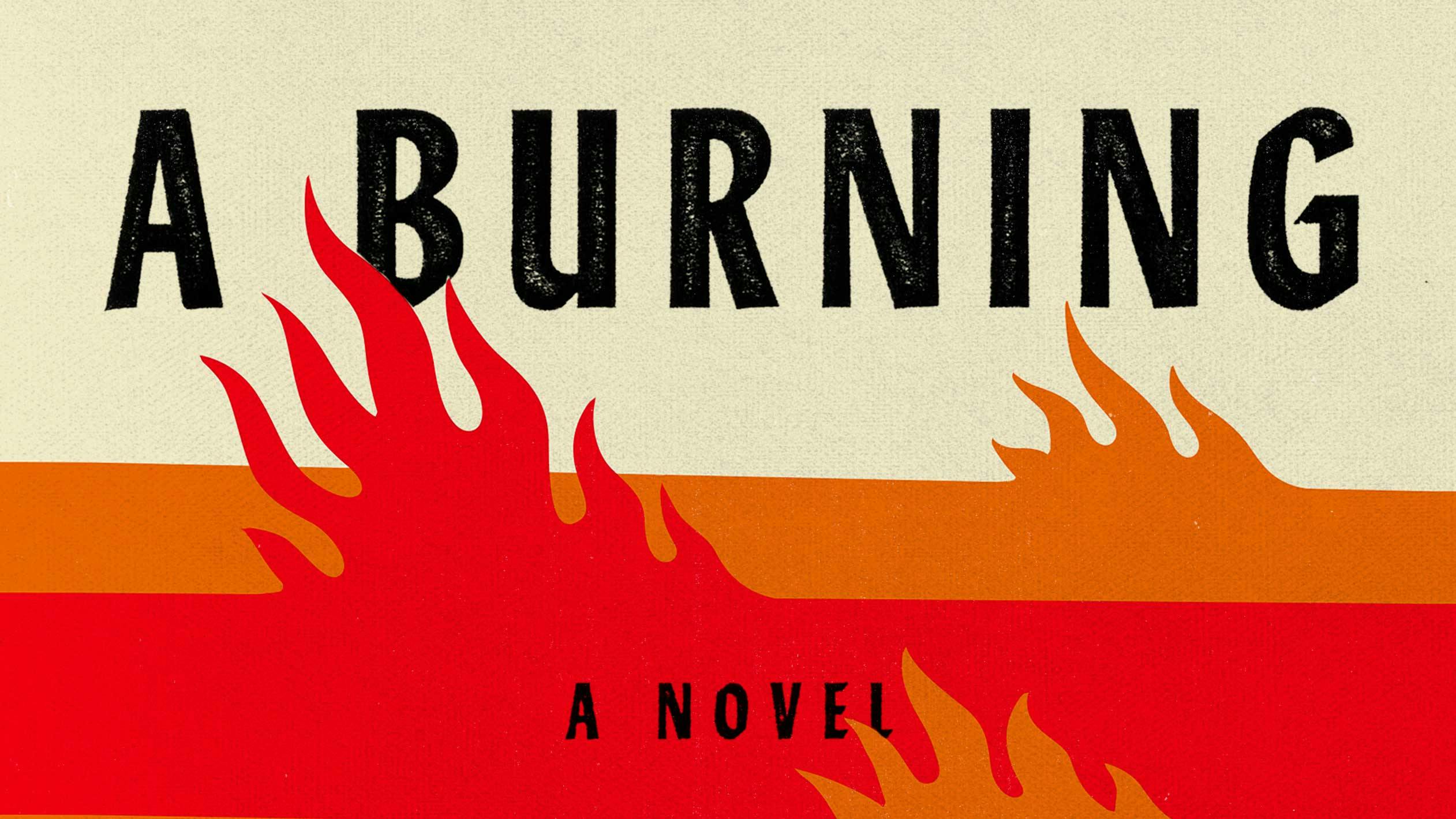 A Burning Book Cover cropped