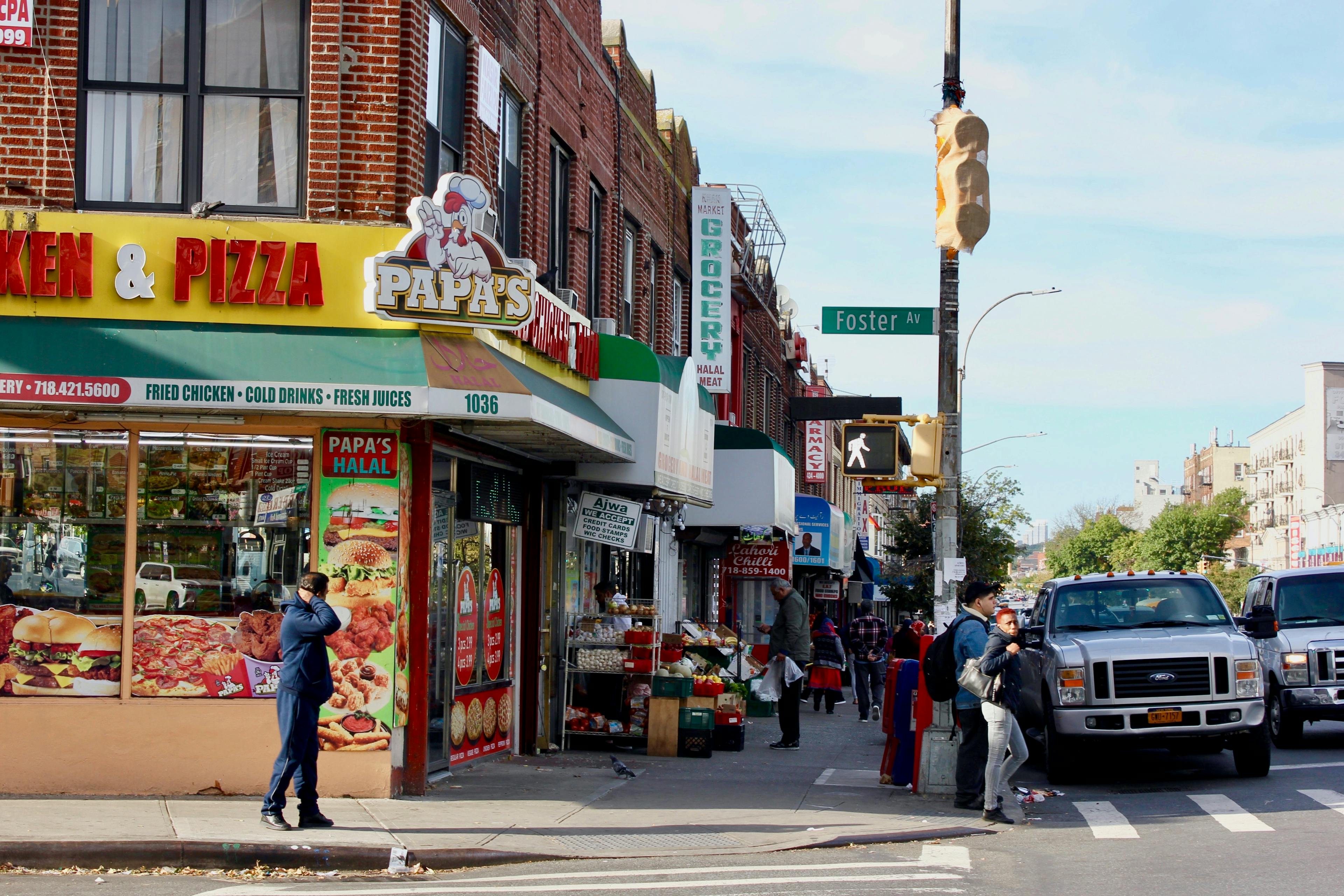 Little Pakistan runs along Coney Island Ave in Brooklyn. (Jeevika Verma)