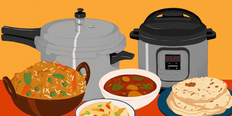 The instant pot stands on the tremendous shoulders of the pressure cooker (Suzanne Dias)