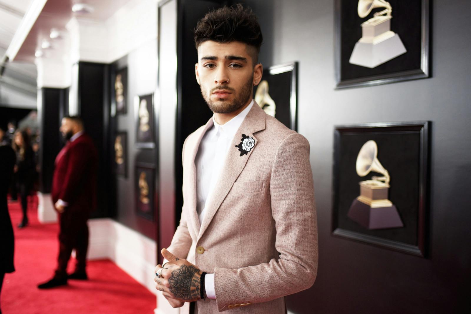 Zayn Malik at the 60th Annual GRAMMY Awards in 2018 (Kevin Mazur/Getty Images for NARAS)