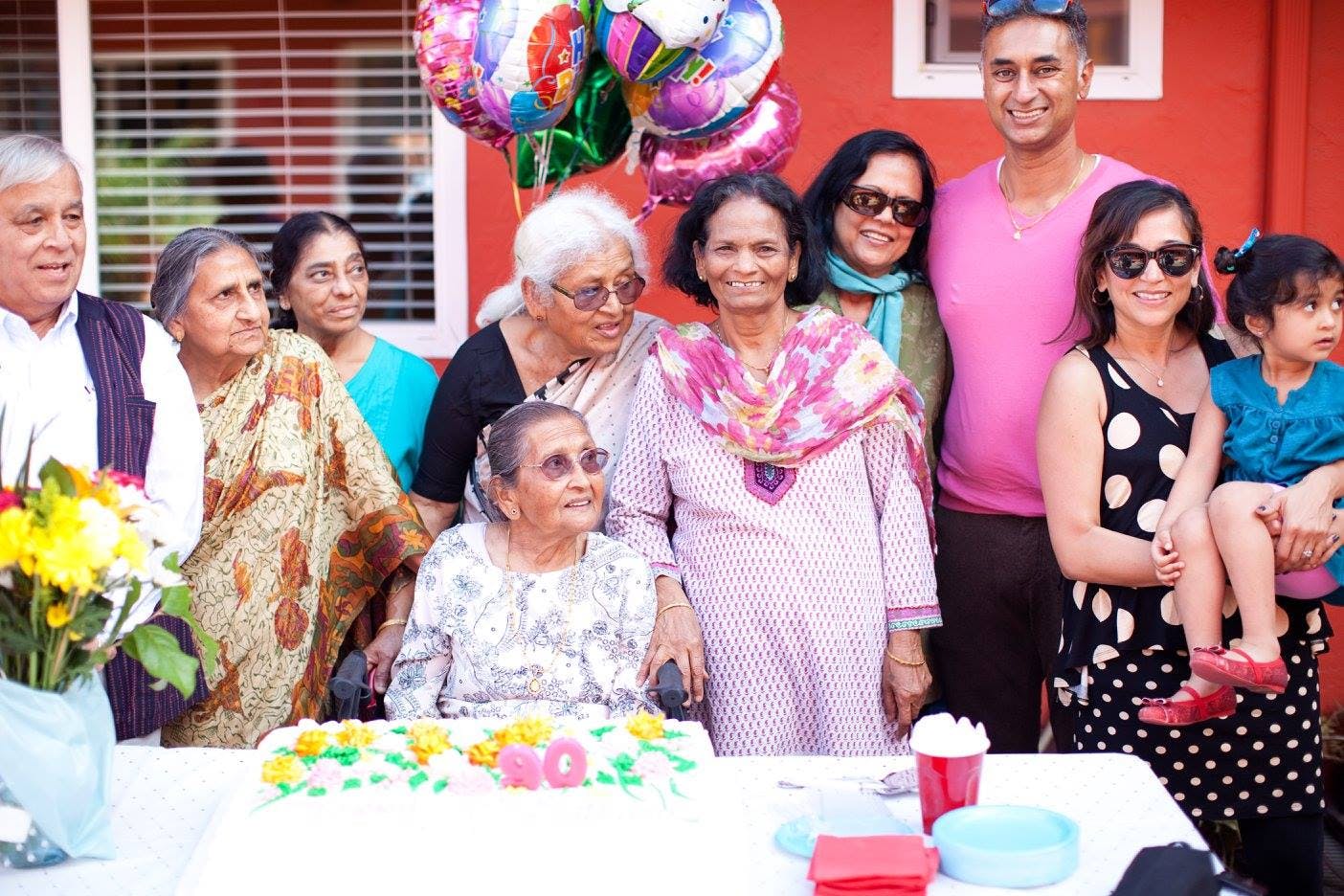 Ba's birthday party at Priya Living (Priya Living Facebook Group)