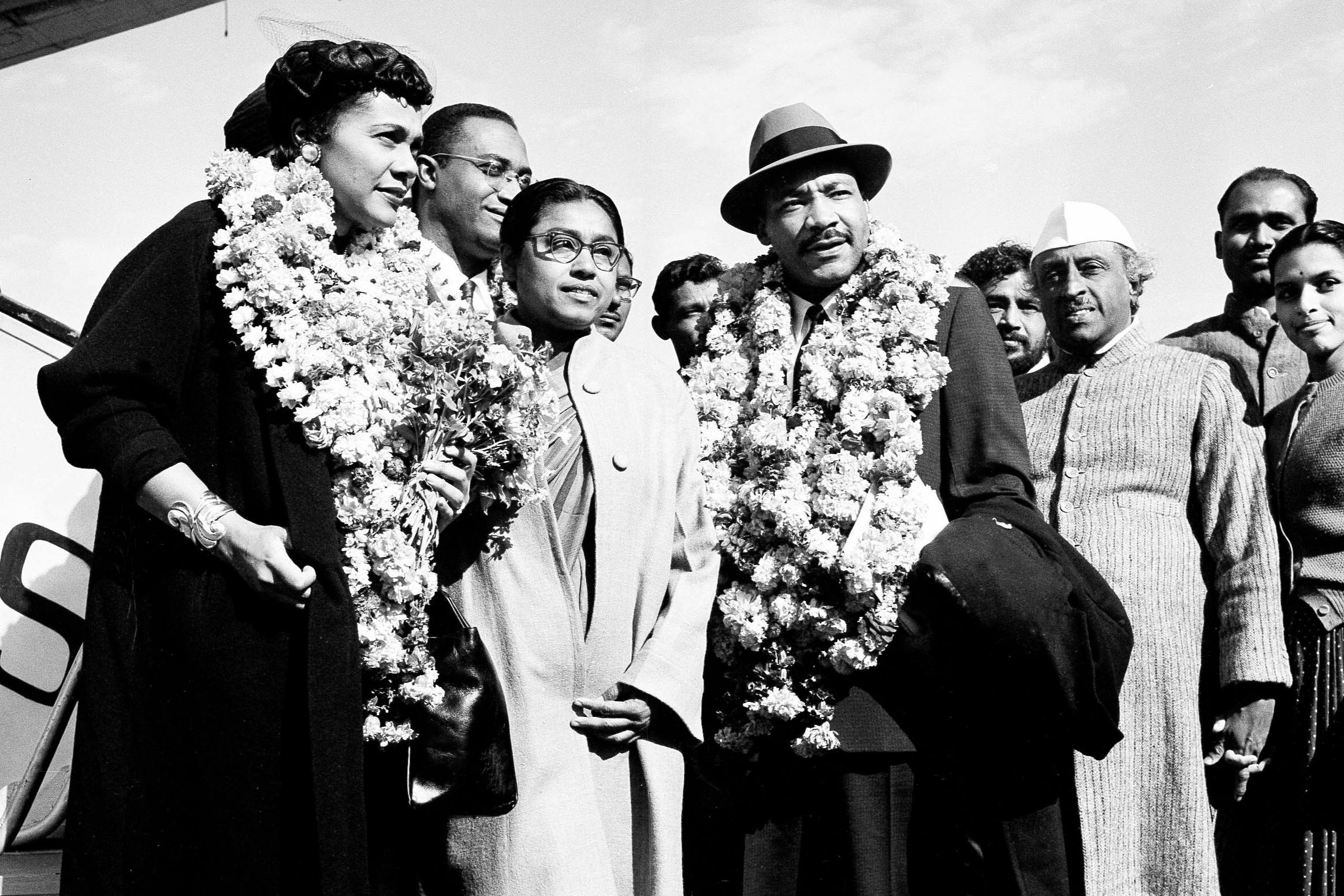 MLK landing in India, feature