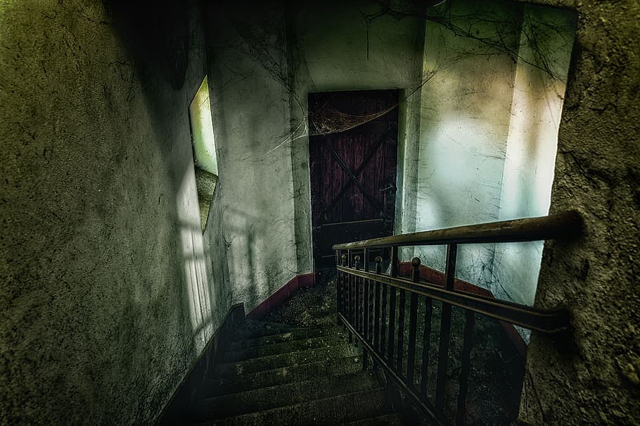 stairs-horror-dark-terrible-darkness-mystical